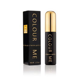 Milton Lloyd, Colour Me Femme Gold, Eau de Parfum pour femme, 50 ml